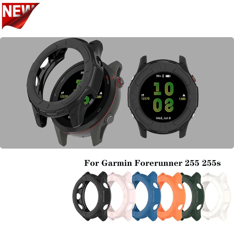 

Мягкий чехол из ТПУ для Garmin Forerunner 255 255s, защитный чехол, устойчивый к царапинам бампер