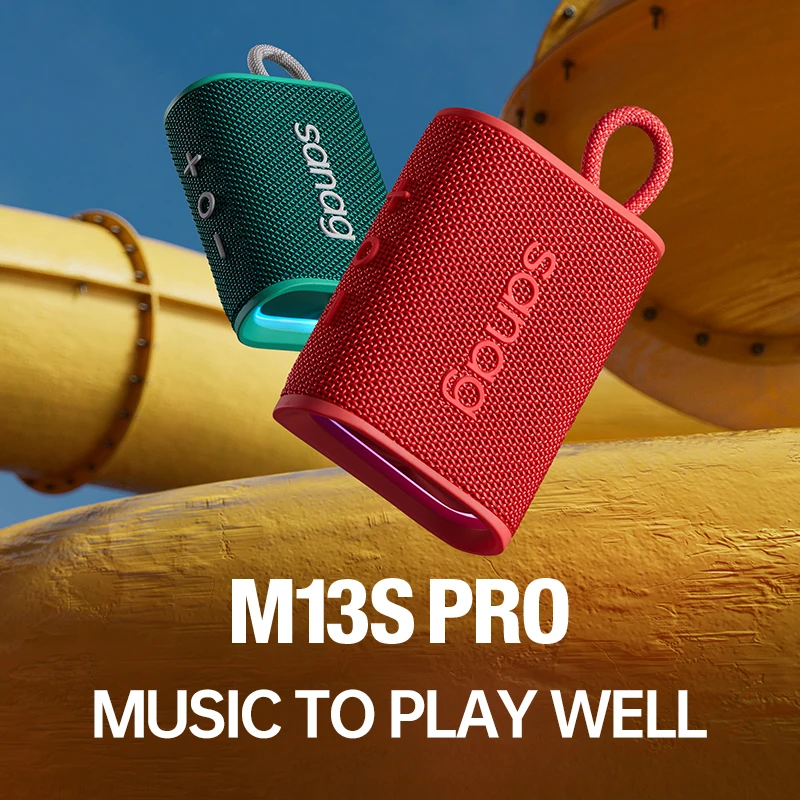 

Bluetooth-Колонка Sanag M13S PRO, 5 Вт, IPX7, водостойкая