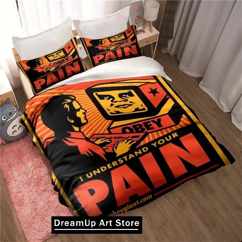 Комплект постельного белья Spoof O-OBEY из микрофибры