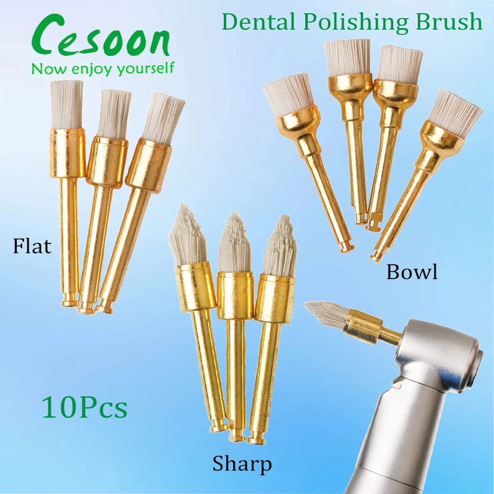 Щетка для полировки зубов оксид алюминия плоская острая чаша твердосплавная