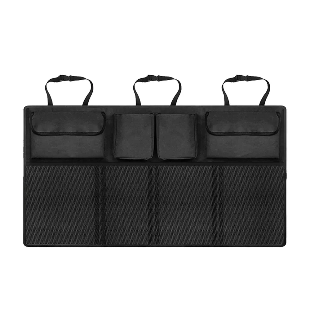 

Rear Seat Organizer Auto Seat Back Storage Bag Automobile Trunk Cargo Mesh Ornaments Sundries Gadget Interior Accessories