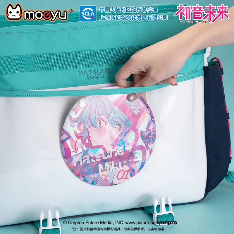 Фото Оригинальная сумка через плечо Moeyu для женщин и мужчин, рюкзак Miku Vocaloid, сумка Ita для косплея, милая сумка, сумки в стиле аниме №4