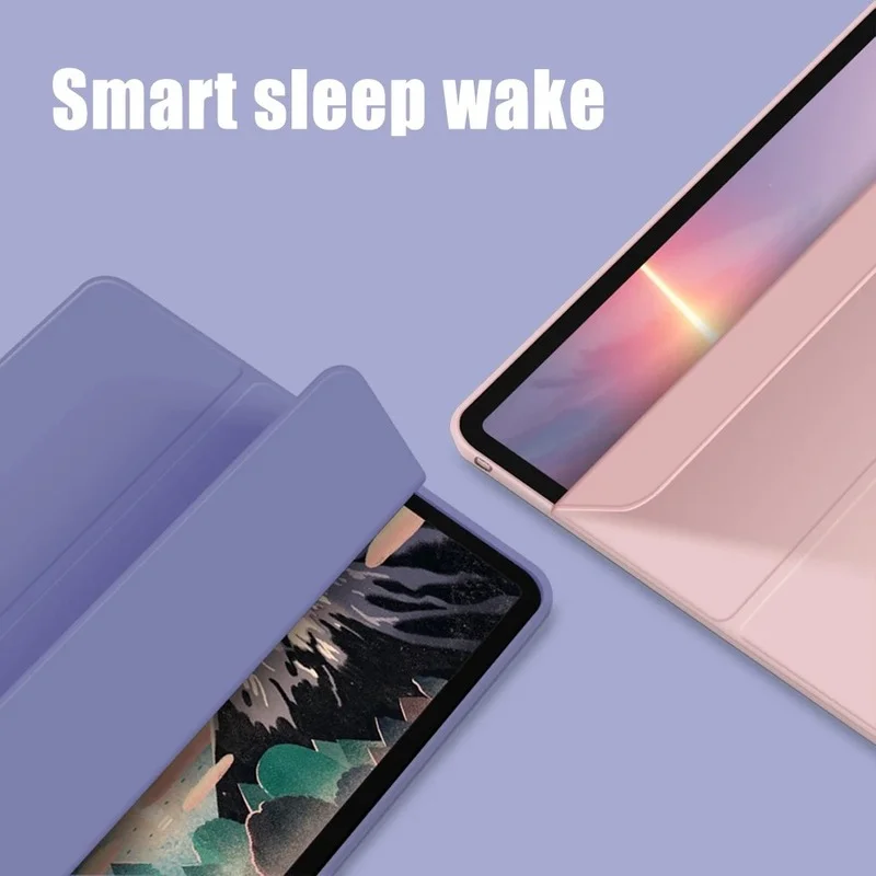 Чехол для ipad Air 5 4 10 9 2020 Pro 11 7 2018 Mini Smart Cover с держателем стилуса iPad 2 7-го 8-го