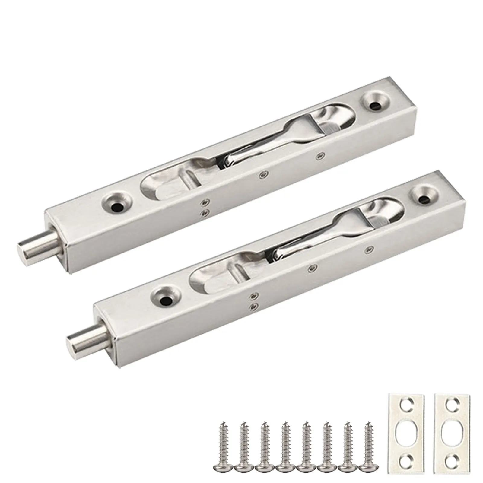 Скользящий болт прочная безопасная дверная защелка для дома с винтами