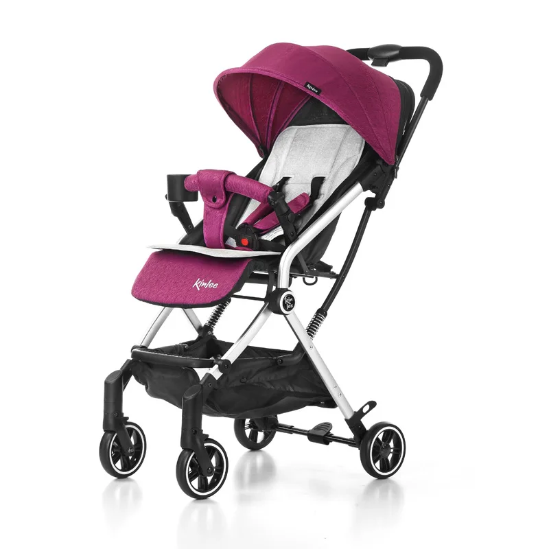 Lightweight foldable stroller portable children's trolley breathable winter and summer dual-use can be brought on the plane enlarge