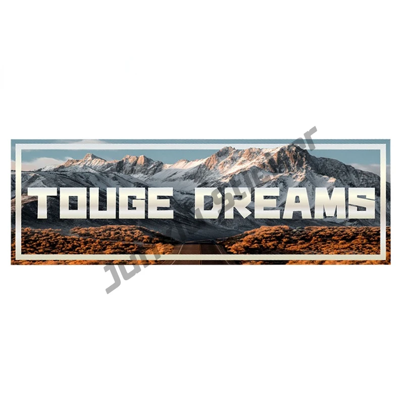 

Kamikaze Japan Touge Dreams DIY JDM Refit Car Stickers Vinyl Material Creative Decals Suitable for SUV Fine Decor PVC13x5cm