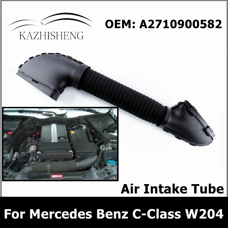 

A 2710900582 Воздухозаборная трубка двигателя, впускная труба, шланг фильтра для Mercedes Benz C-Class W204 C180 C200 2710900582