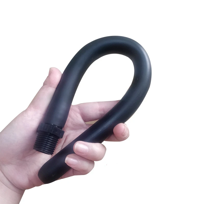 

1PCS Black Silicone Hand Held Sprayer Bidet Accessories Cleaner Rectal Enemator Enema Douche Enema Colon System Cleaning