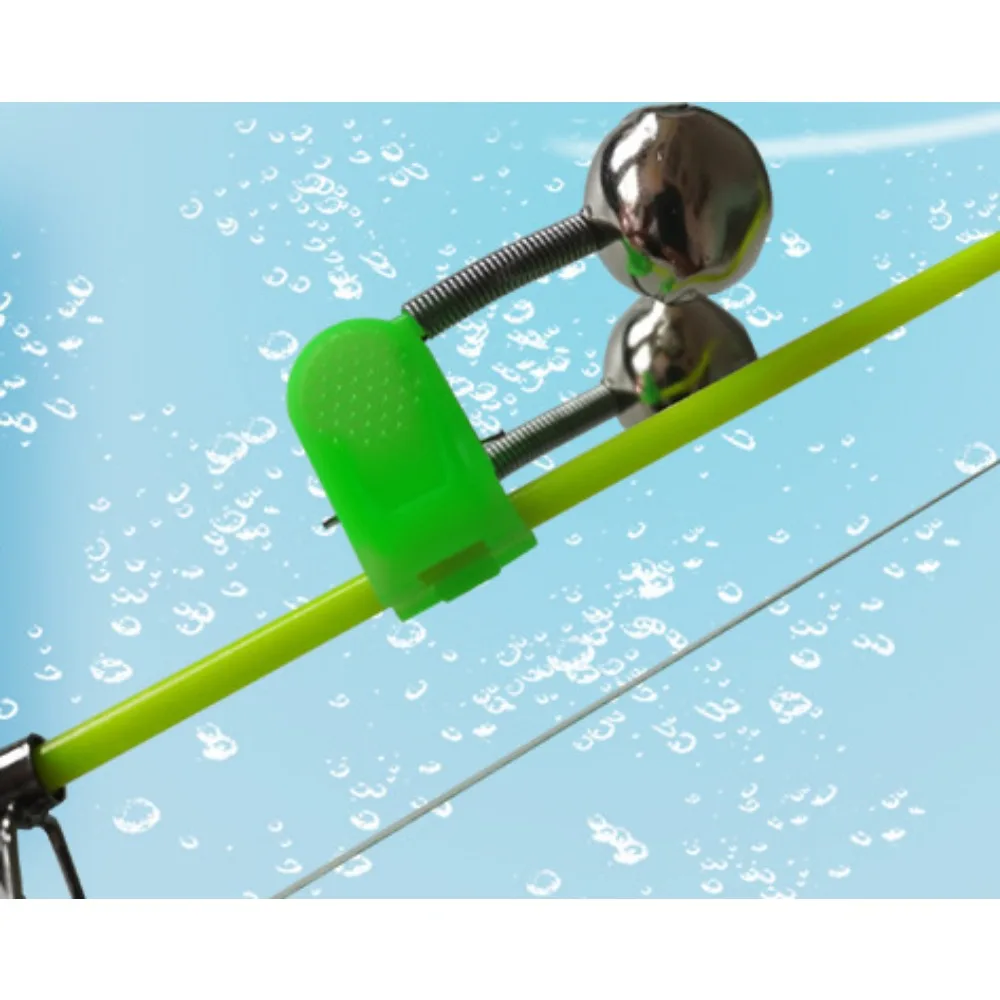 10 шт. двойные звонные колокольчики сигнальный винт для приманки рыбалки