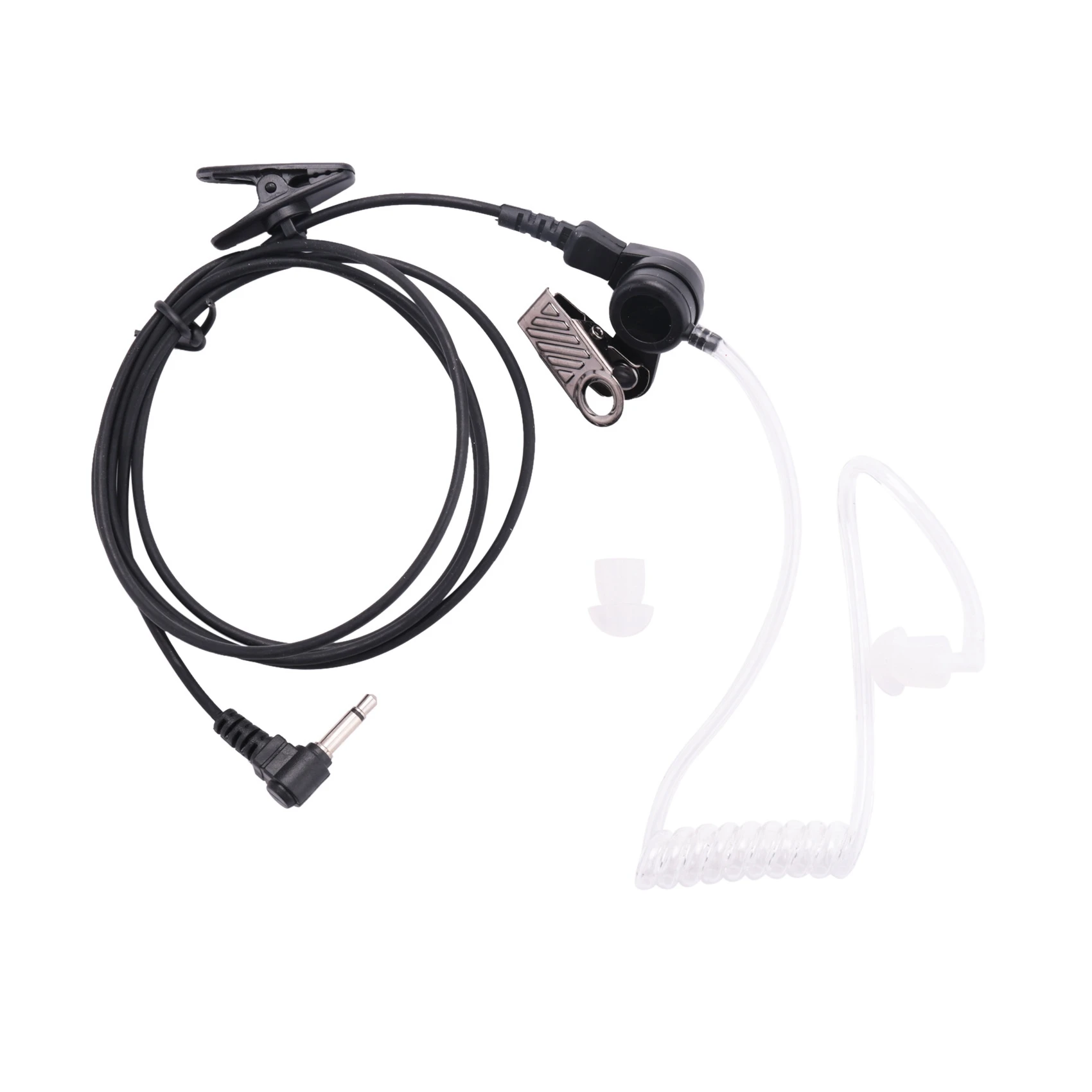 Только для прослушивания прозрачная гибкая акустическая трубка наушник 3 5 мм