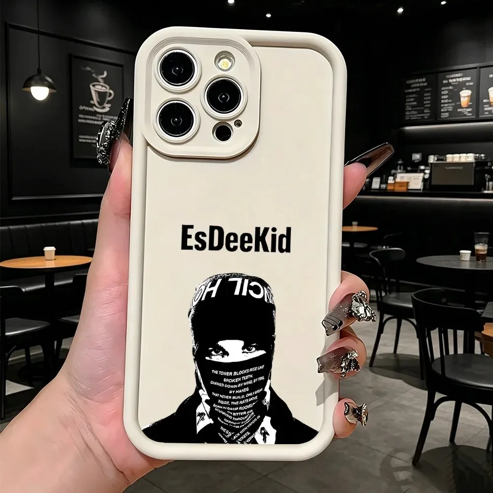Чехол для телефона Singer E-EsDeeKids для iPhone 17e 17 16e 16 15 14 13 12 11 Air Pro Max Mini XR XS X 7 8 6 6s Plus, мягкая задняя крышка из ТПУ (art.: 3920db116e73e) - 3920db116e73e