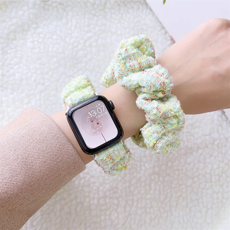 

Ремешок в корейском ретро стиле для iWatch 49 мм 41 мм 45 38 40 42 44 мм