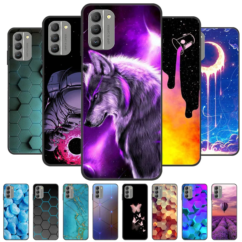

For Nokia G60 5G Case Popular Painted TPU Silicone Soft Phone Cover for Nokia X30 / Nokia G400 N1530DL Back Cases Black Bumper