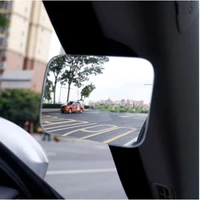 1 piece of car mirror convex blind spot mirror 360 degree wide angle adjustable car rearview mirror frameless parking mirror