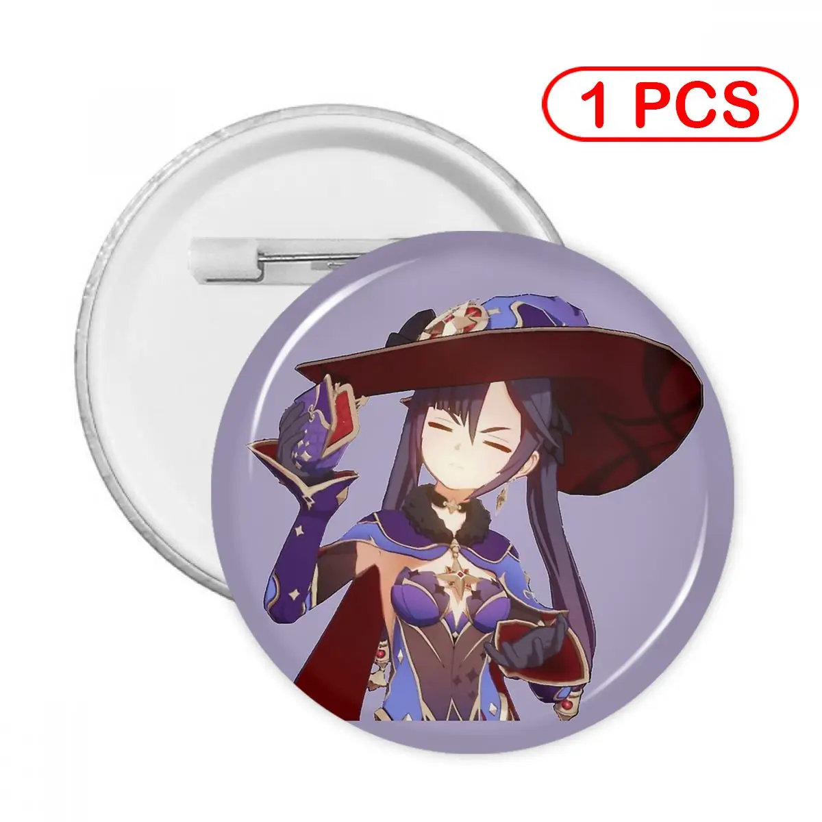 

Broke Mona Childe Genshin Impact Pins Creative Brooch Jewelry Decor Metal Pin Badge Girl Child Broche Button Clothes Gift