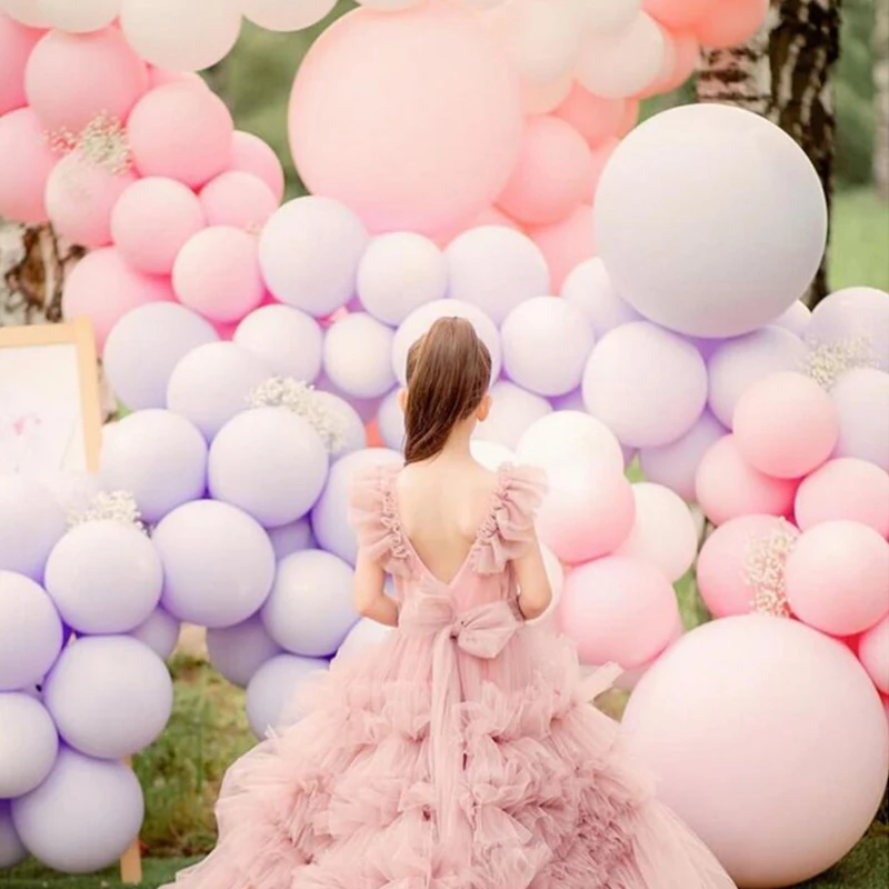 10 / 20 воздушных шаров Macaron 18 дюймов латекс Baloon День рождения Свадебные украшения