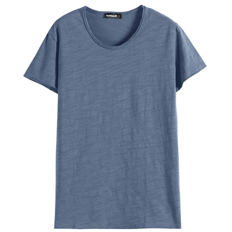 

2748-R-мужская футболка с коротким рукавом, летняя свободная футболка с пятиконечными рукавами по индивидуальному заказу