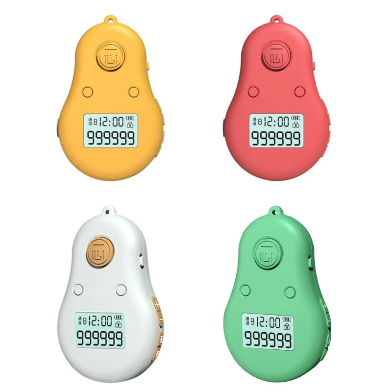 

Multifunction Finger Tally Counter with Amazing Sound & Display Digital Electronic Tasbeeh Counter Rechargable
