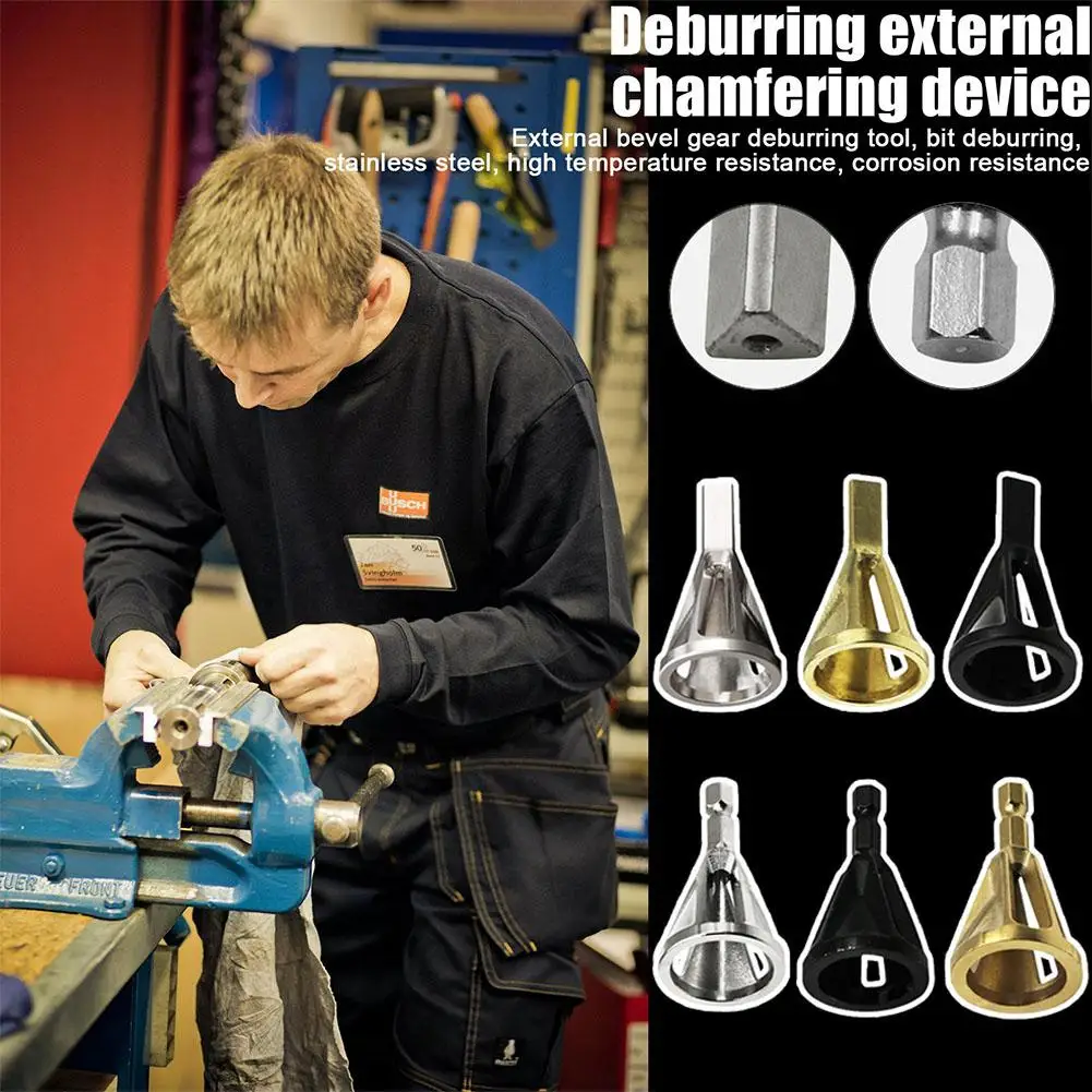 Новинка 3 цвета 28 мм инструмент для удаления заусенцев с внешней фаски