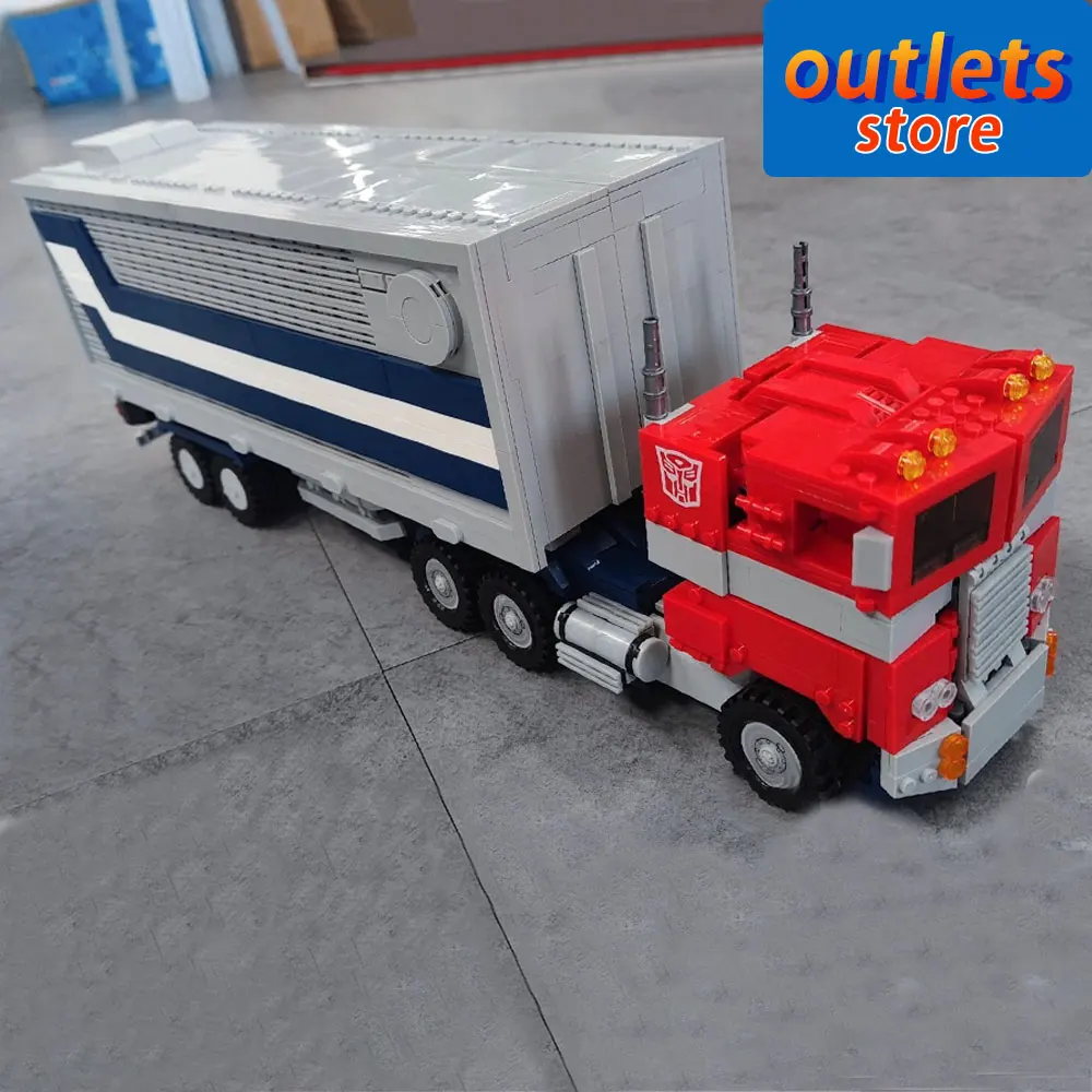 

77036 высокотехнологичная комбинированная каретка-трансформер грузовик Rorbot Armory 10302 строительные блоки модели игрушки Рождественский подарок
