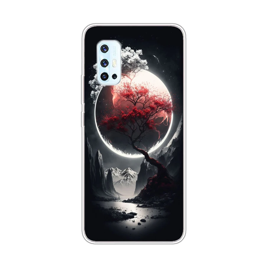 S4 цветной Мягкий силиконовый чехол из ТПУ для Vivo v17/v19 neo/v21e