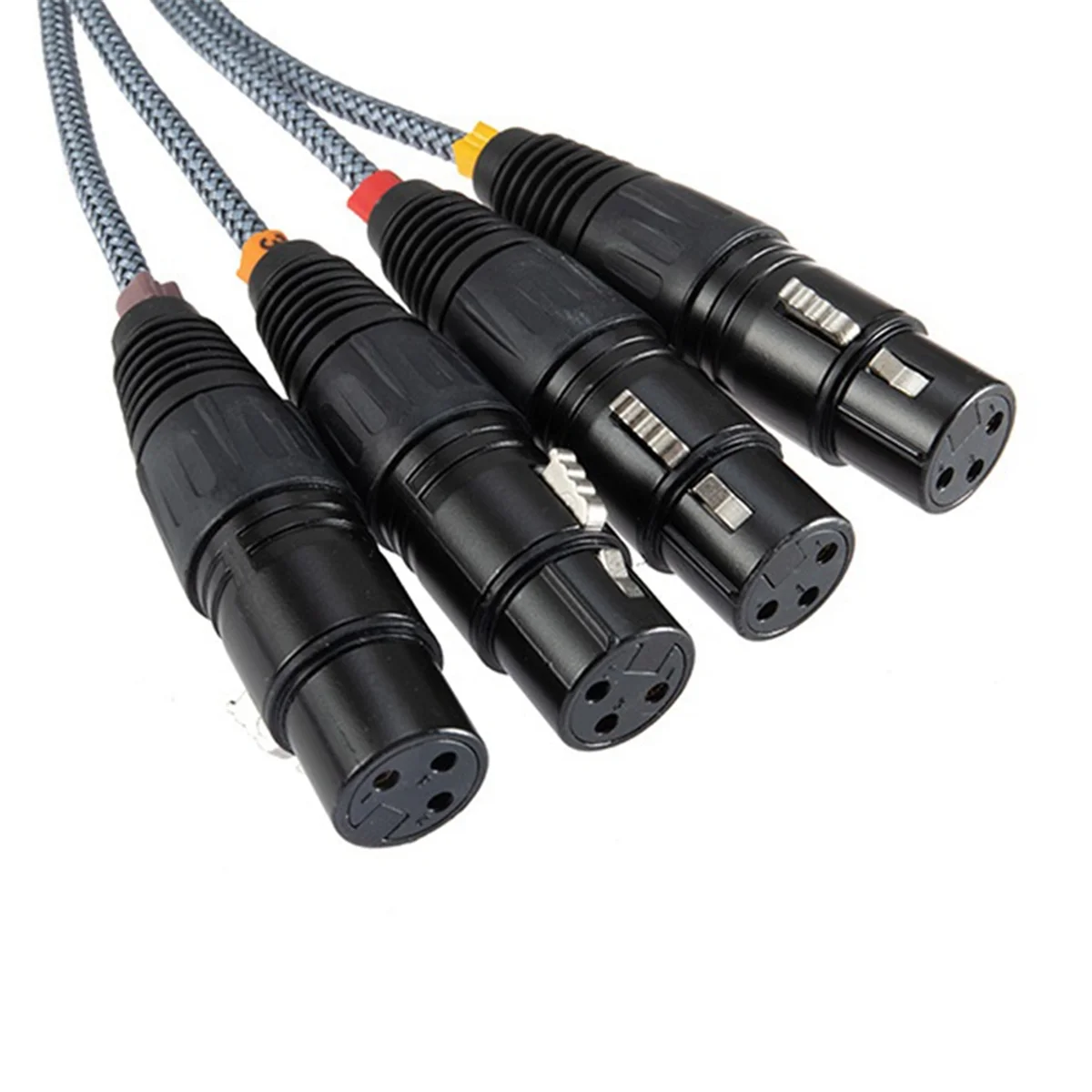 Аудиокабель с разъемом RJ45 на XLR сетевой сплиттер DMX для змеевидного кабеля