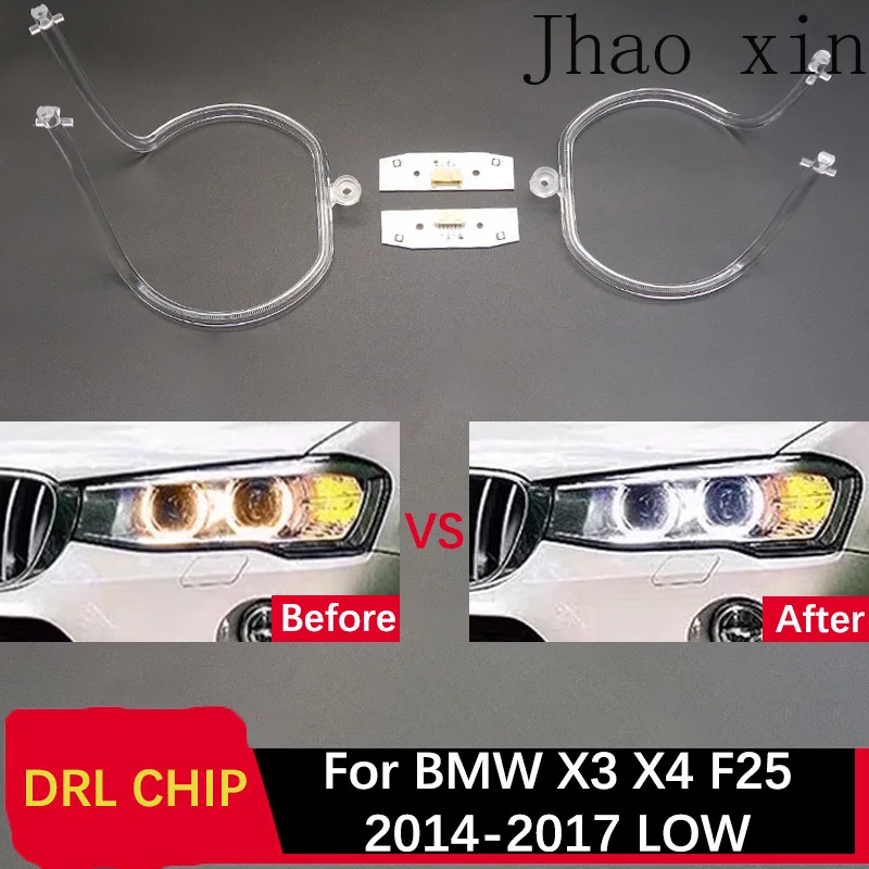 Фото Плата управления светодиодными трубками (балласт) для BMW X3 X4 F25, белый свет, 2014-2017, для дневных ходовых огней (DRL), чип-трубки, ангельские глазки №1
