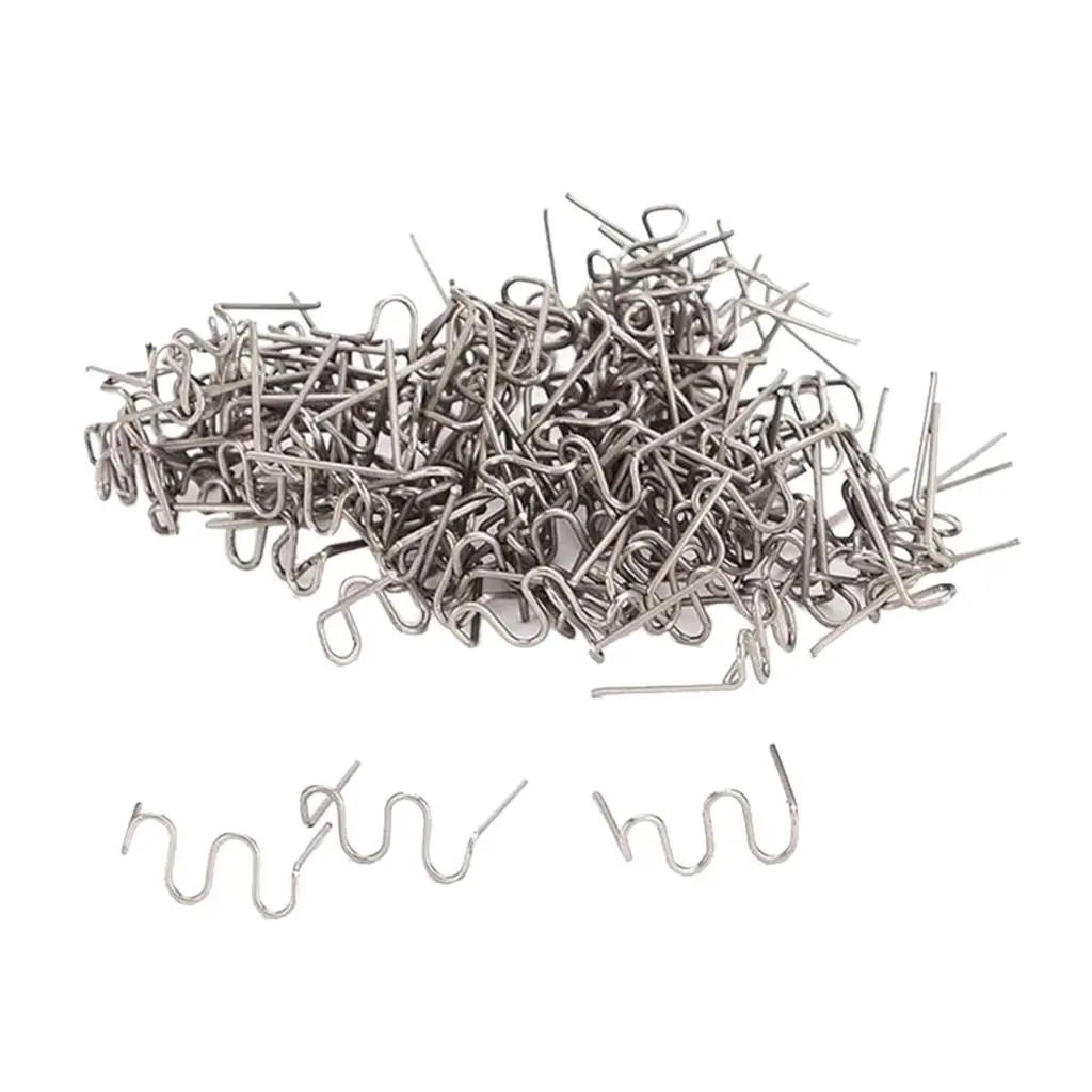 100x 0 8 мм скобы в форме волны для ремонта сварки автомобильного бампера