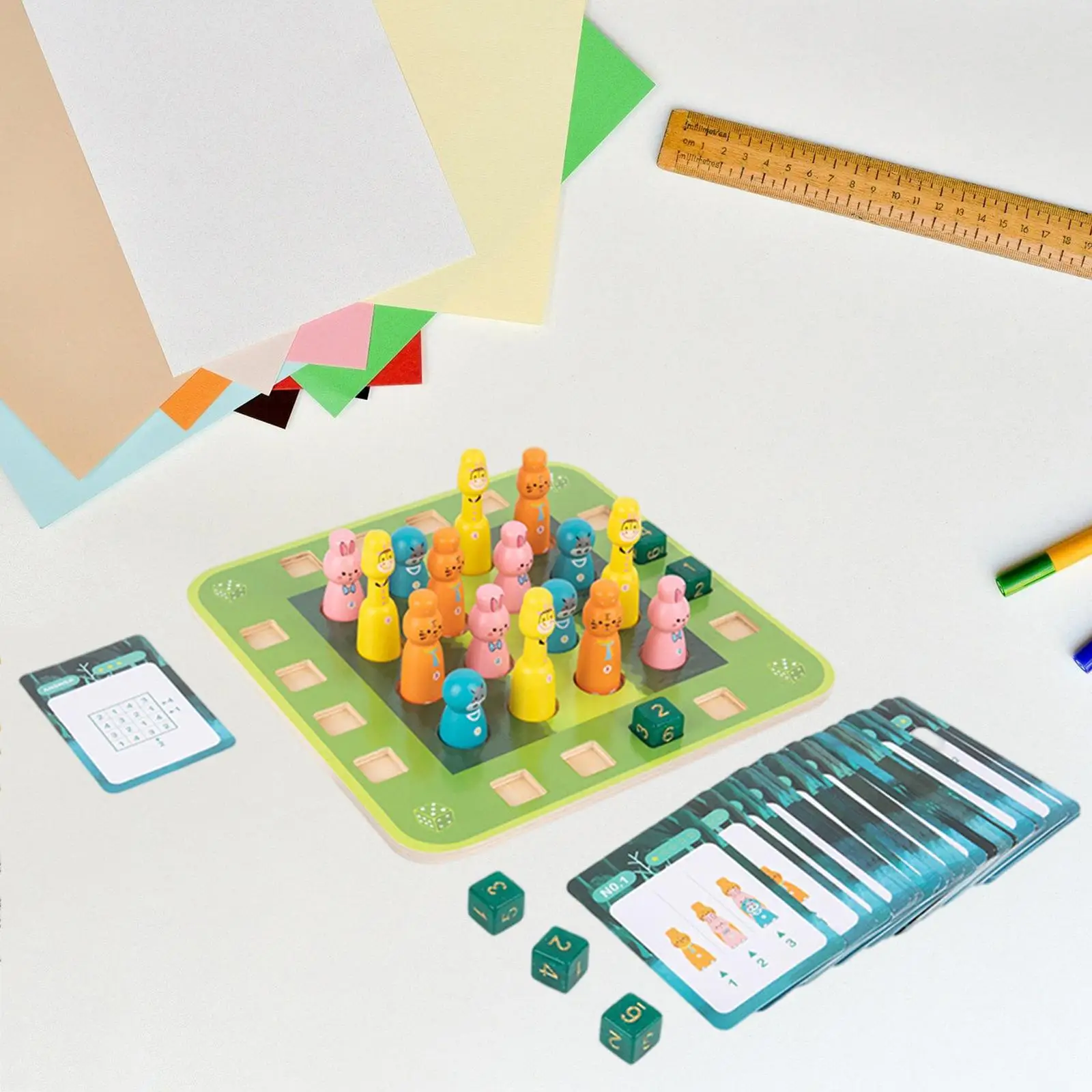 

Montessori Thinking Jungle Adventure Maze Board Game Logic Thinking Puzzle Toy
