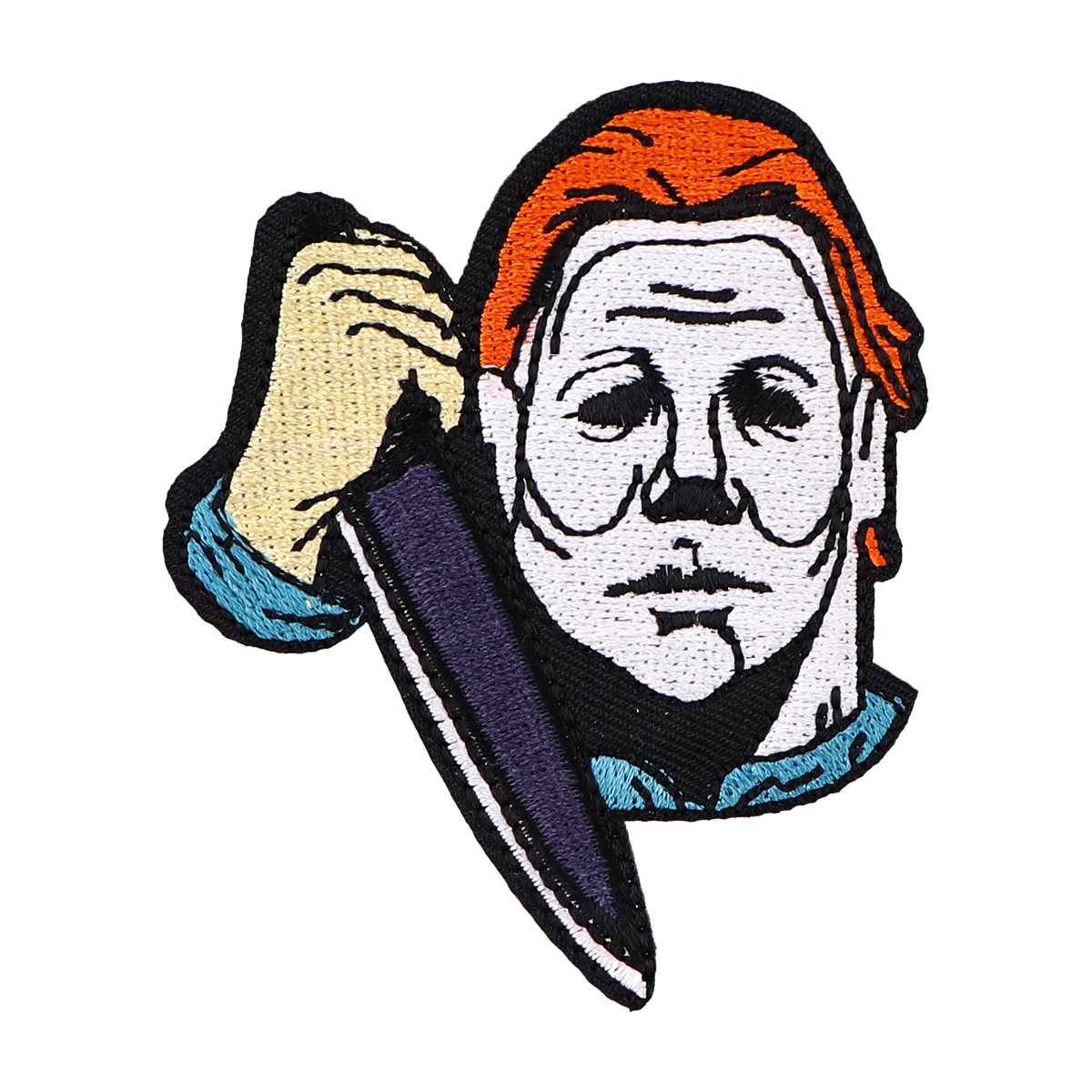 

Patch Movie Sticker For Clothing Halloween Horror Applications Patches On Clothes Iron Embroidered Patch For Backpack Badge