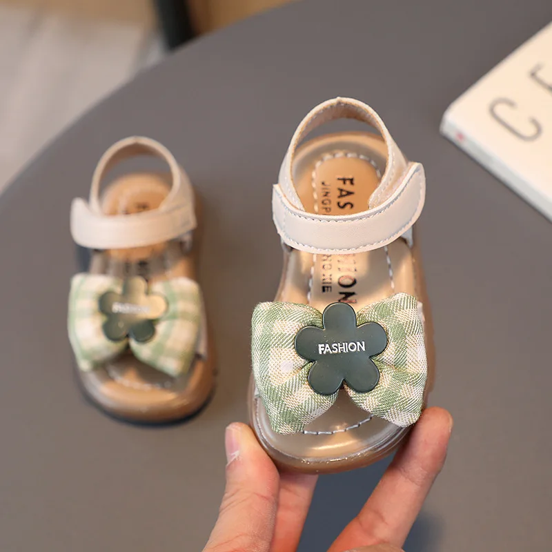 Детская обувь сандалии для девочек 2023 летняя прогулок с мягкой подошвой