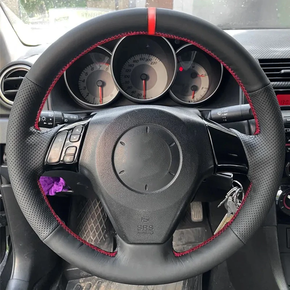 

Оплетка, противоскользящая искусственная кожа для старой Mazda 3 Axela Mazda5 Mazda6 Atenza 2004-2008, автомобильные аксессуары