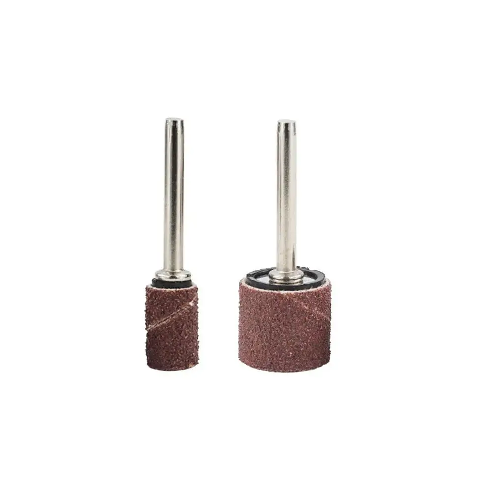 

12Pcs Rubber Mandrel 1/2 1/4 Inch Grinder Drum Sanding Sandpaper Circle Kit Polishing Nails For Rubber Drum Mandrel