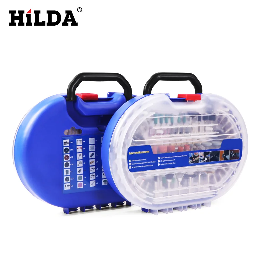 

Electric grinding accessories kit 276 PC consumable accessories HILDA HILDA drop foam box of luxury