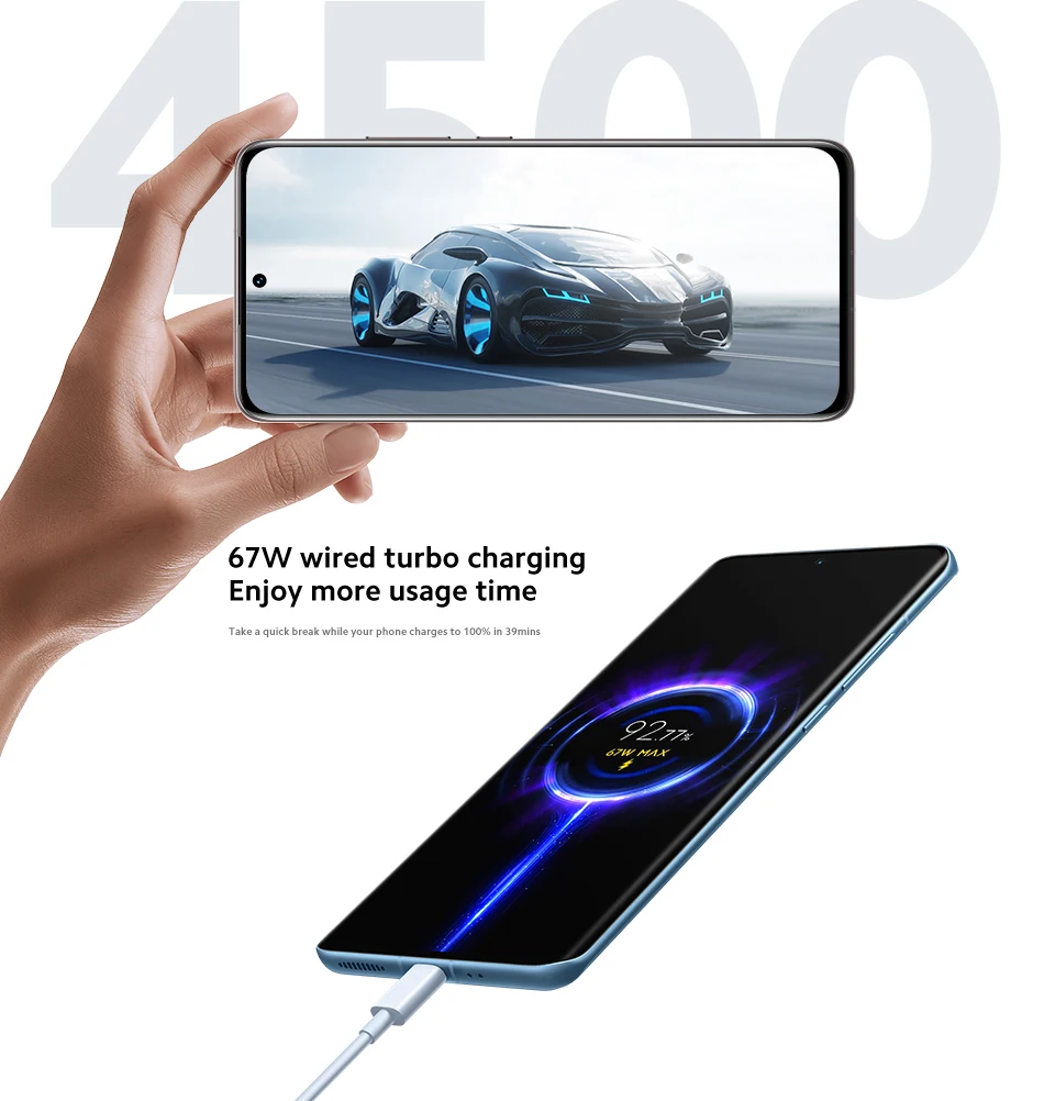 Global Version Xiaomi 12X 8GB 128GB/8GB 256GB NFC 5G Smartphone Snapdragon 870 120Hz 6.28