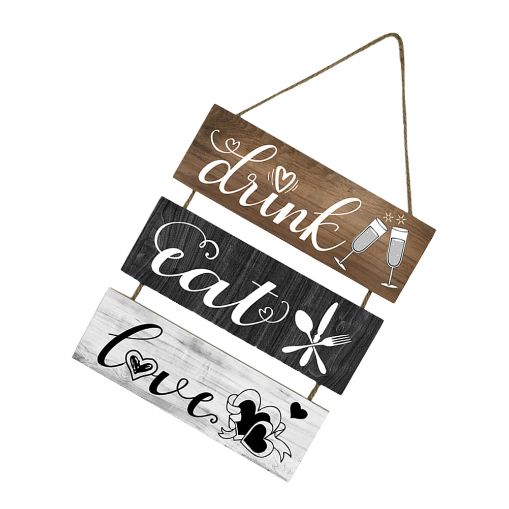 

Wall Decorsign Inspirational Wooden Hanging Rustic Plaques Hangings Motivational Decoration