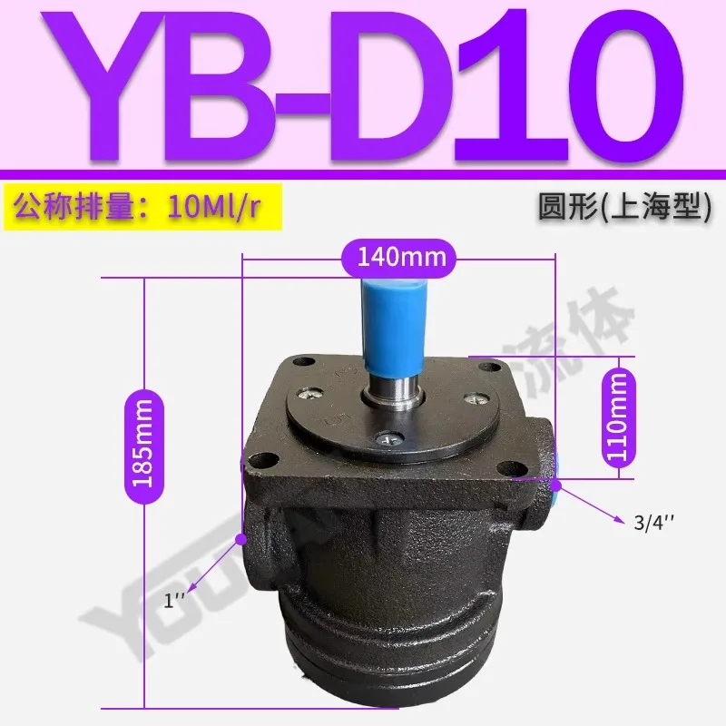 Фото YB-D6.3 Лопастной насос D4 D2.5D10 D12 D16 D20 D25 D32 D40 YBD50 63 80 100 №3