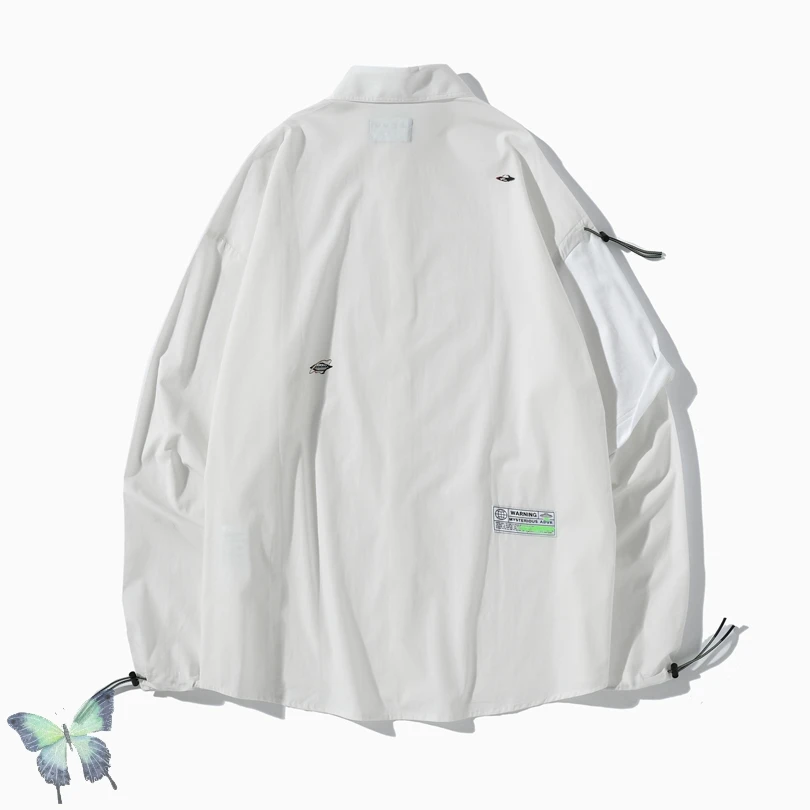 Рубашка с длинным рукавом со шнурком | Мужская одежда