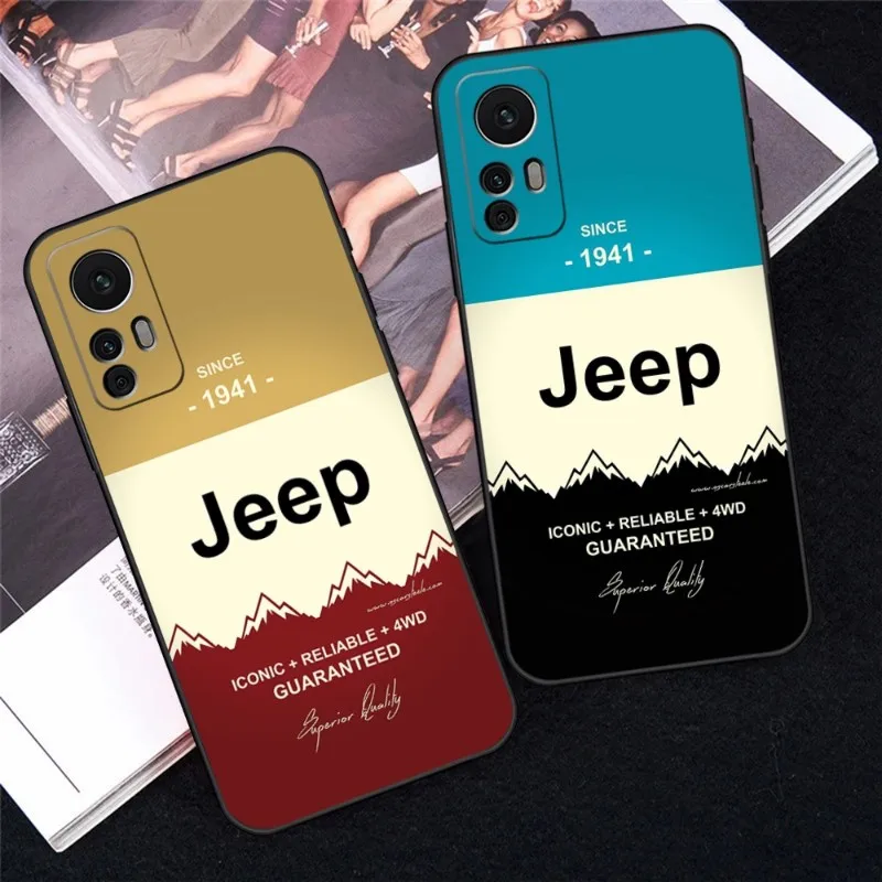 

Модный чехол для телефона с логотипом спортивного автомобиля Jeep для Xiaomi 11T 13 11 10 12 12X 10T 10TPro 10S 10Pro Pro Lite Ulltra MIX4 CIVI