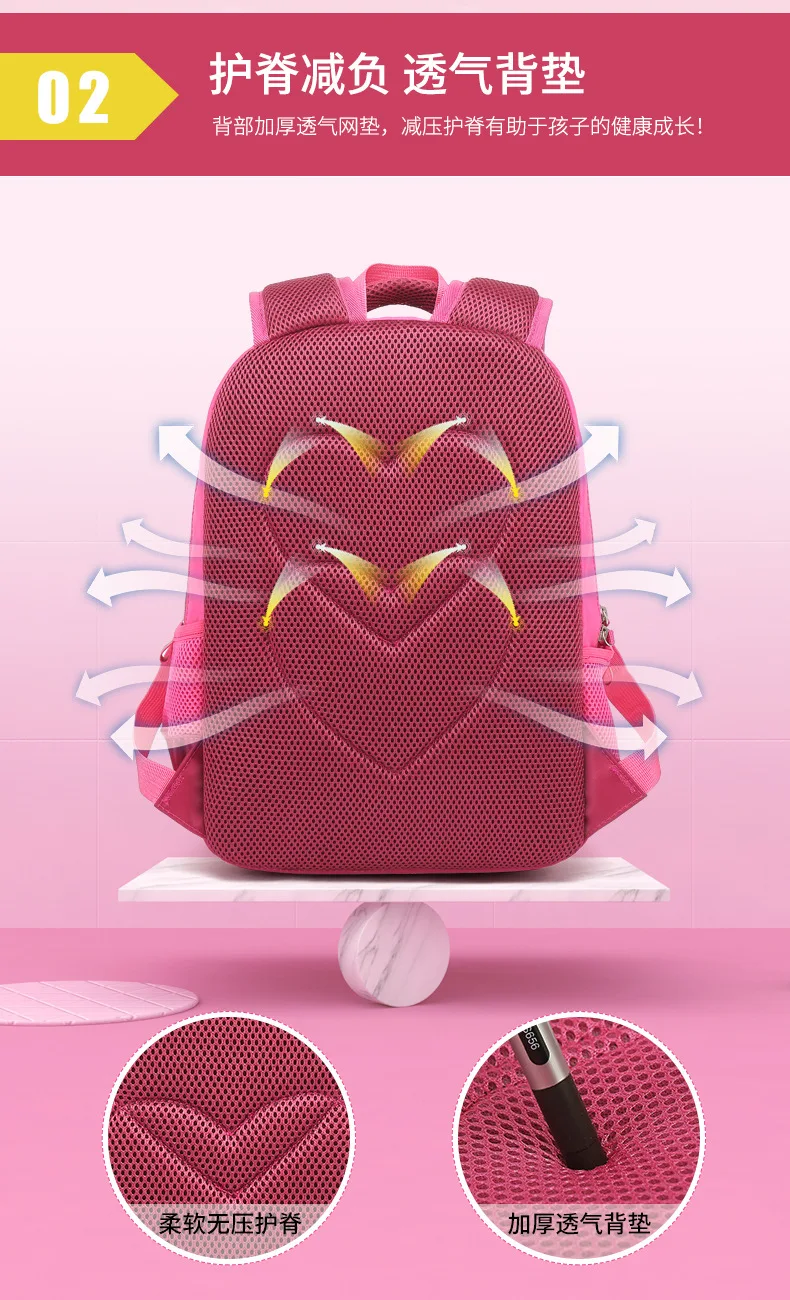 waterproof Children School Bags for Girls Primary cartoon school backpack Orthopedic Backpack schoolbag kids Mochila Infantil