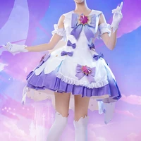 new costume king of glory cos time of wish realm yao cosplay costume magic girl cake dress party outfit h