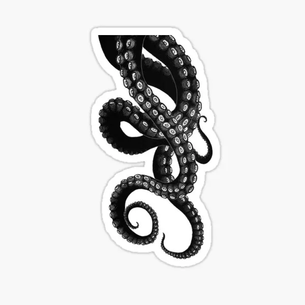 5 шт. наклеек на задник Get Kraken милые Мультяшные наклейки стену автомобиля детские