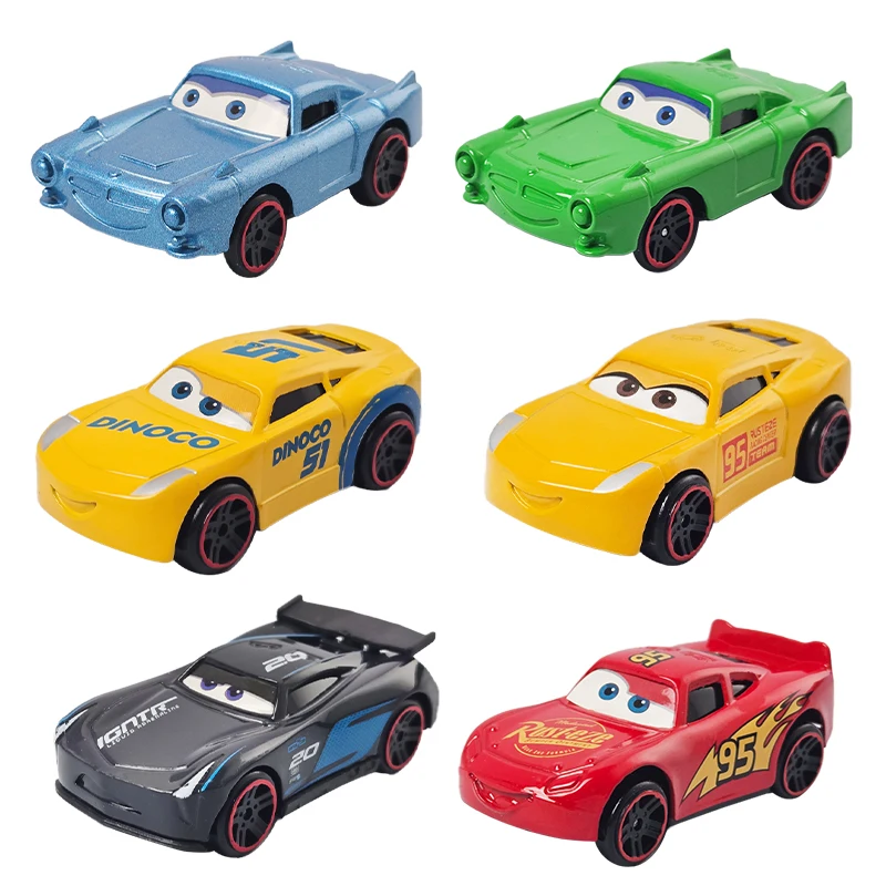 Фото Disney Pixar Car 2 3 Lightning Mcqueen Jackson Storm Mack Грузовик Литой под давлением Металлическая мини-модель автомобиля Коллекция Детская игрушка для мальчика Подарок 1 №2