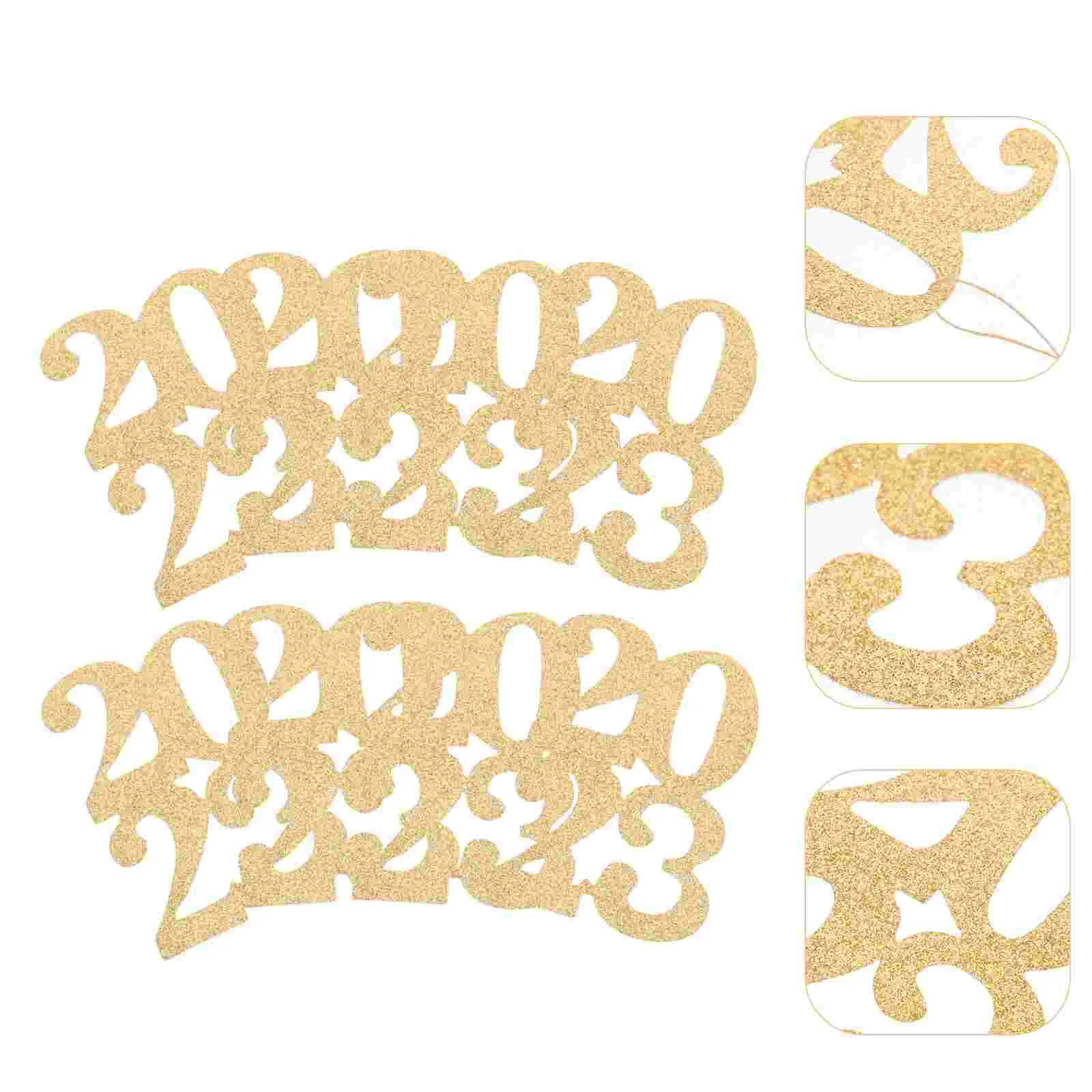

Tags Glitter New Party Graduation Decorations Years Year Cutouts Signs Tableof Class Decorpaper Happyeve Supplies Centerpiece