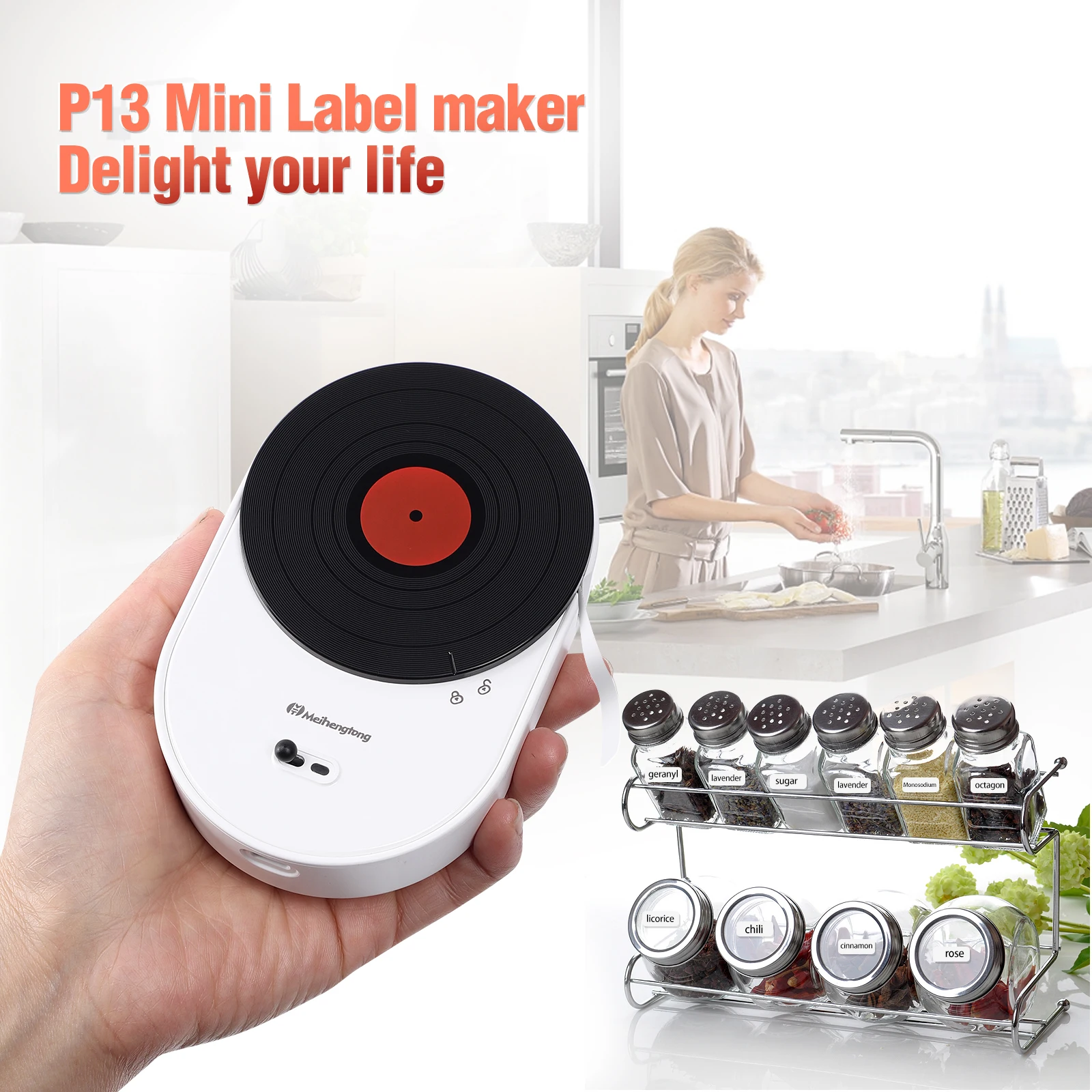 Milestone Minimalist mini Labeling Machine Sticking Labels Supermarket Items Convenient Printer To Paste Barcode Classification - купить по