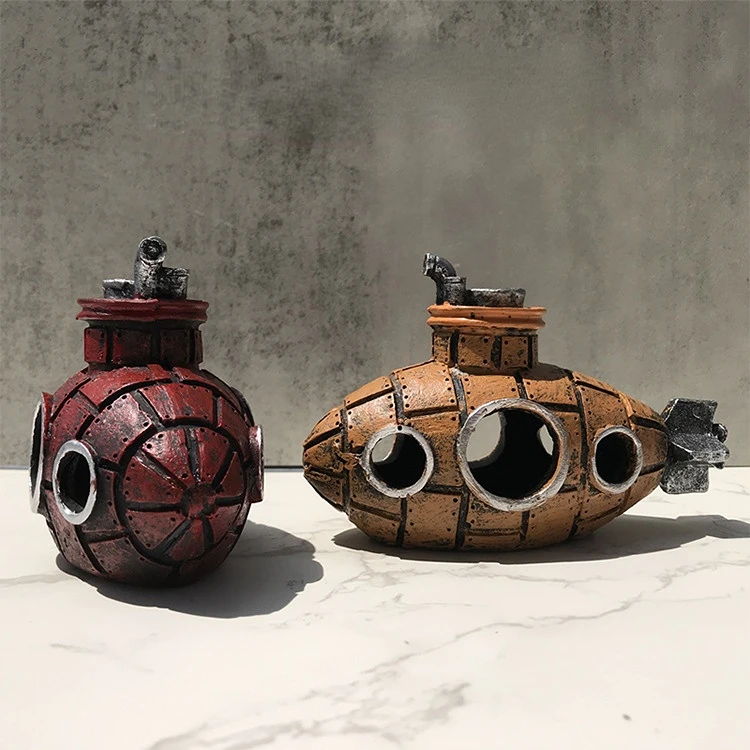 

Аквариум, аквариум из ПВХ, украшение для домика dodge, погружная подводная лодка, ландшафтный аквариум для разведения, дом для нереста