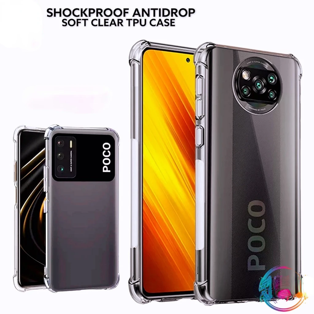 

Чехол для Xiaomi Pocophone F1 X3 NFC X3 Pro Poco M3 F3 Redmi 9T K20 K20 Pro Mi 9T 10T 10 Pro, мягкий прозрачный силиконовый чехол из ТПУ