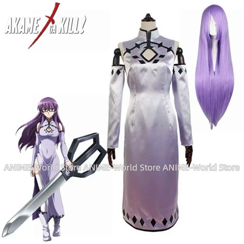 Фото Аниме-костюм Akame ga Kill Sheele: платье, парик, косплей-костюм, изготовленный на заказ, любой размер №1