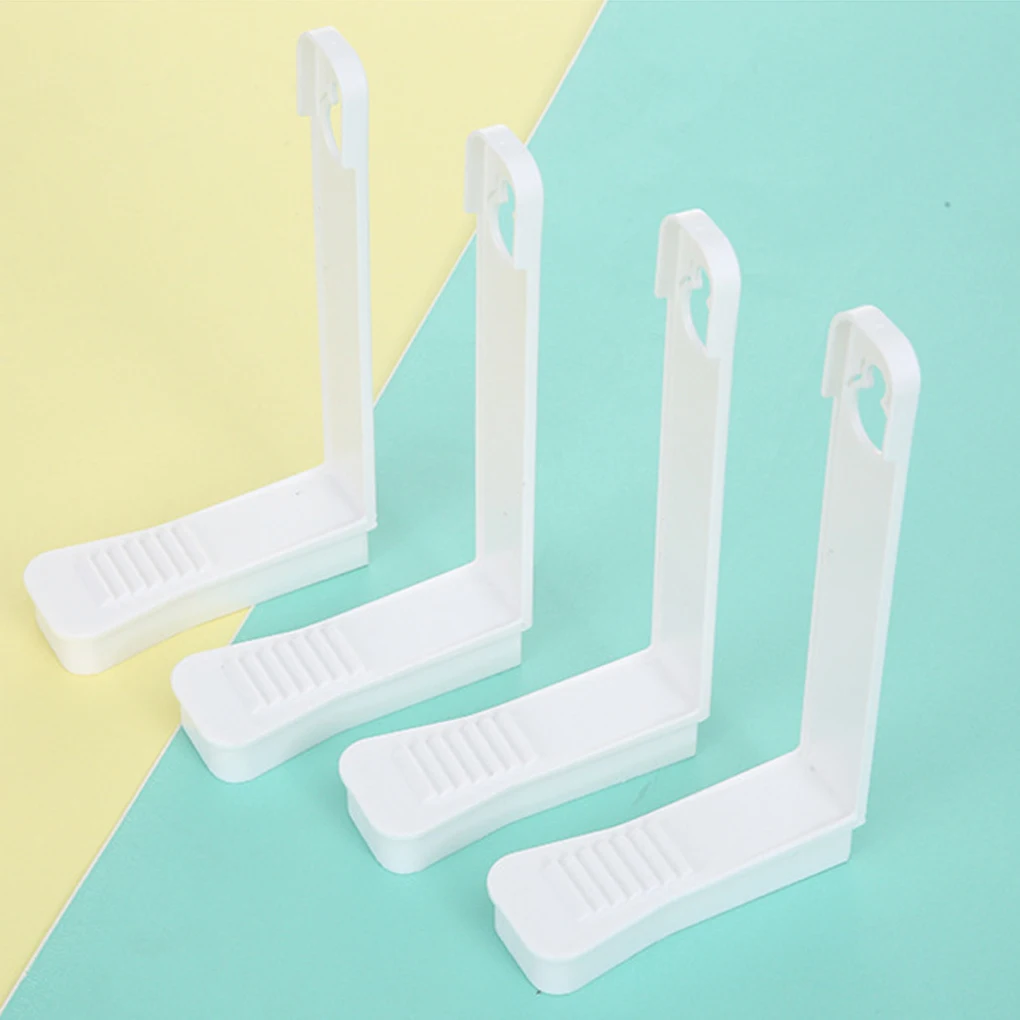 

4 Pieces Bed Sheet Holder L Shape Bedroom Fixing Clip Accessories