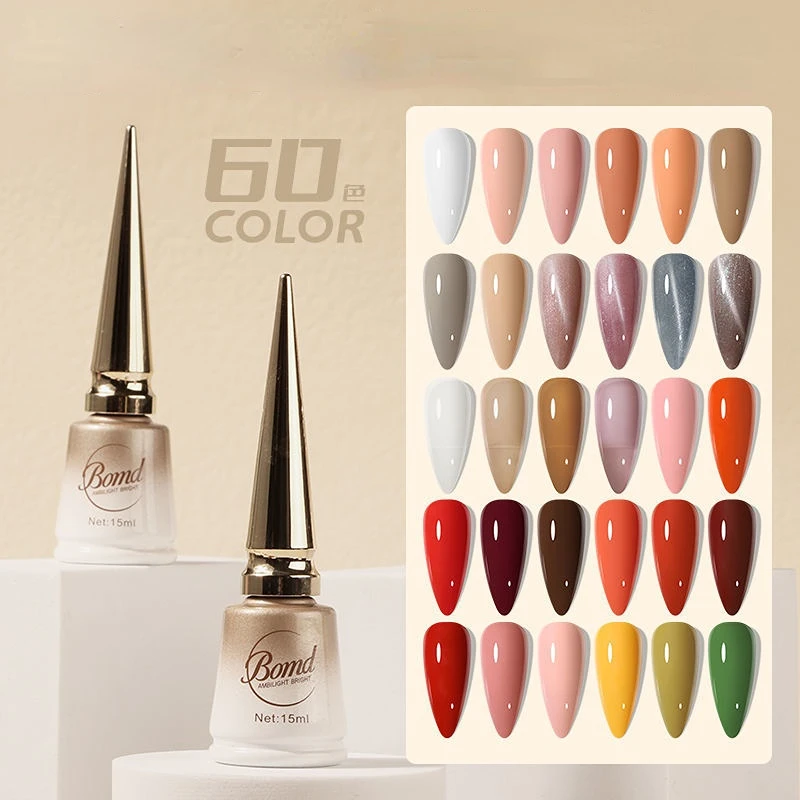 

15ml Spring Summer Series 60 Colors Nail Gel Polish Colorful Semi Permanent Gel Varnish DIY Soak Off UV Gel Polish For Manicure